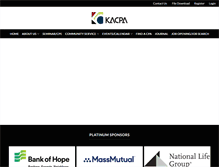 Tablet Screenshot of kacpa.org